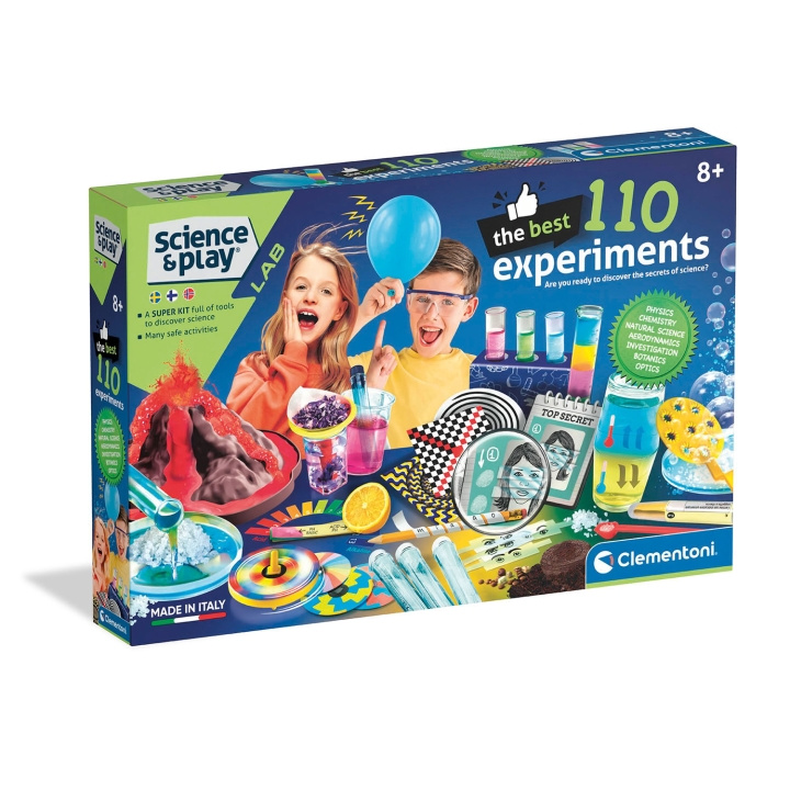 Clementoni Best 110 Experiments in the group TOYS, KIDS & BABY PRODUCTS / Toys / Play set at TP E-commerce Nordic AB (D34522)
