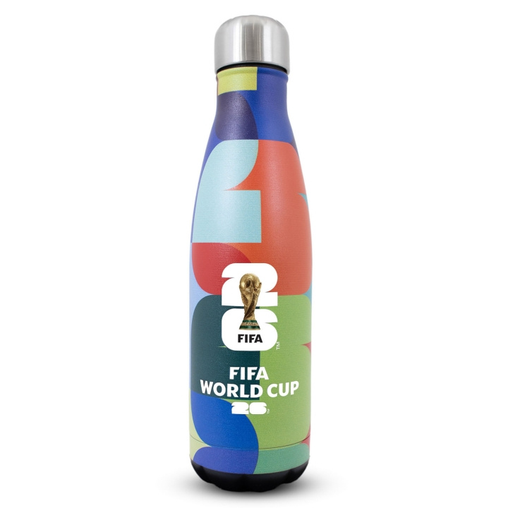 FIFA World Cup Thermal Bottle 500ml Stainless Steel Unity in the group Sport, leisure & Hobby / Outdoor recreation / Thermoses & Water Bottles at TP E-commerce Nordic AB (D34669)