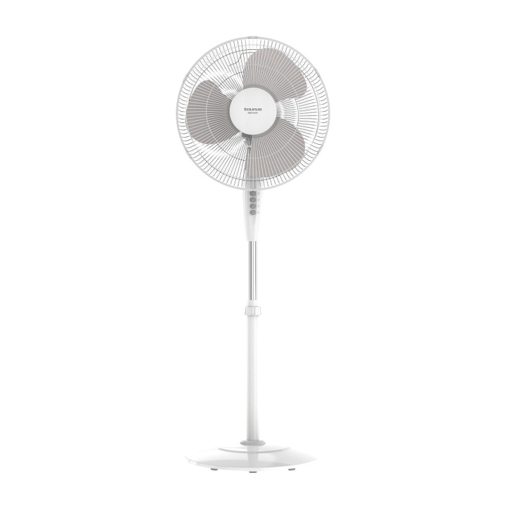 Taurus Fan Greco 16 Cr Pedistal White 40cm in the group HOME, HOUSEHOLD & GARDEN / Fans & Climate products / Floor standing fans at TP E-commerce Nordic AB (D34699)