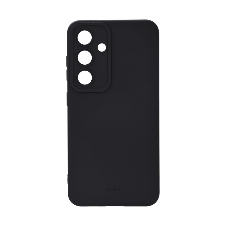 Onsala Phone Case with Silicone Feel Black - Samsung Galaxy S26 in the group SMARTPHONE & TABLETS / Phone cases / Samsung at TP E-commerce Nordic AB (D34716)