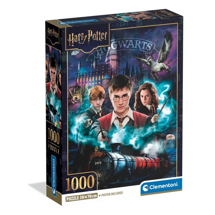 Clementoni Puzzle 1000 pcs CB High Quality Collection Harry Potter Hogwarts in the group Sport, leisure & Hobby / Hobby / Puzzle at TP E-commerce Nordic AB (D34721)
