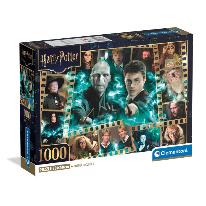 Clementoni Puzzle 1000 pcs CB High Quality Collection Harry Potter (2) in the group Sport, leisure & Hobby / Hobby / Puzzle at TP E-commerce Nordic AB (D34722)
