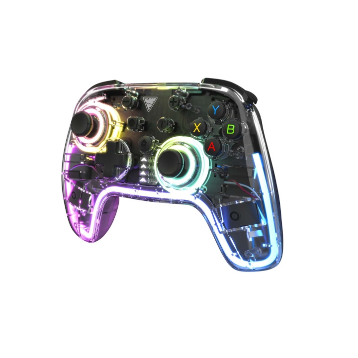 DragonShock Controller Orion Glow RGB PC Transparent in the group HOME ELECTRONICS / Game consoles & Accessories / Other games at TP E-commerce Nordic AB (D34732)