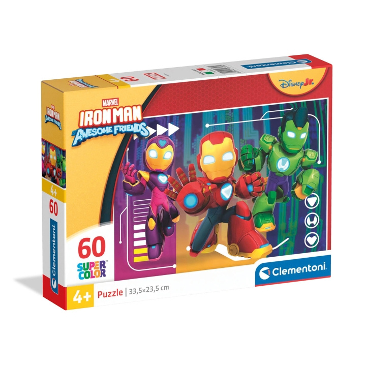 Clementoni Puzzle 60 Pcs Marvel Iron-Man in the group TOYS, KIDS & BABY PRODUCTS / Toys / Kids puzzle at TP E-commerce Nordic AB (D34785)