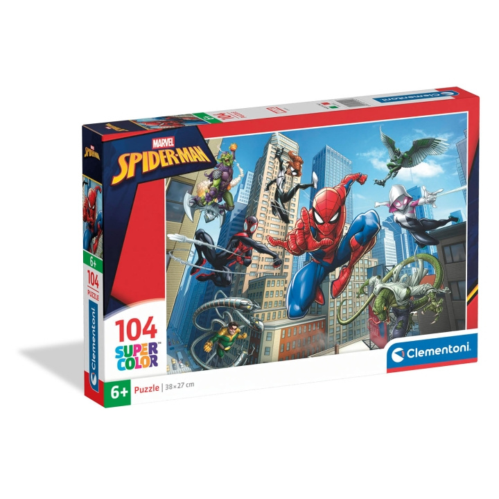 Clementoni Puzzle 104 Pcs Spider-Man in the group Sport, leisure & Hobby / Hobby / Puzzle at TP E-commerce Nordic AB (D34788)