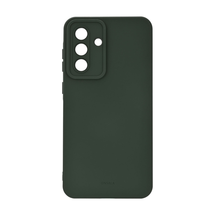 Onsala Phone Case with Silicone Feel Olive Green - Samsung Galaxy A57 5G in the group SMARTPHONE & TABLETS / Phone cases / Samsung at TP E-commerce Nordic AB (D34807)