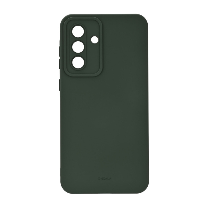 Onsala Phone Case with Silicone Feel Olive Green - Samsung Galaxy A37 5G in the group SMARTPHONE & TABLETS / Phone cases / Samsung at TP E-commerce Nordic AB (D34808)