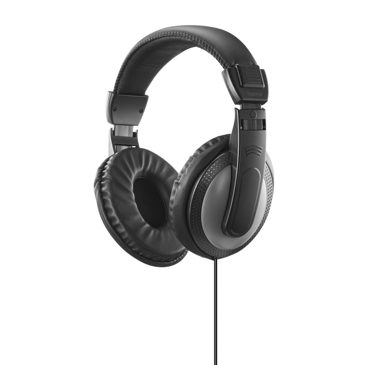 Hama Headphone Shell II Over-Ear Wired Black in the group HOME ELECTRONICS / Audio & Picture / Headphones & Accessories / Headphones at TP E-commerce Nordic AB (D34836)