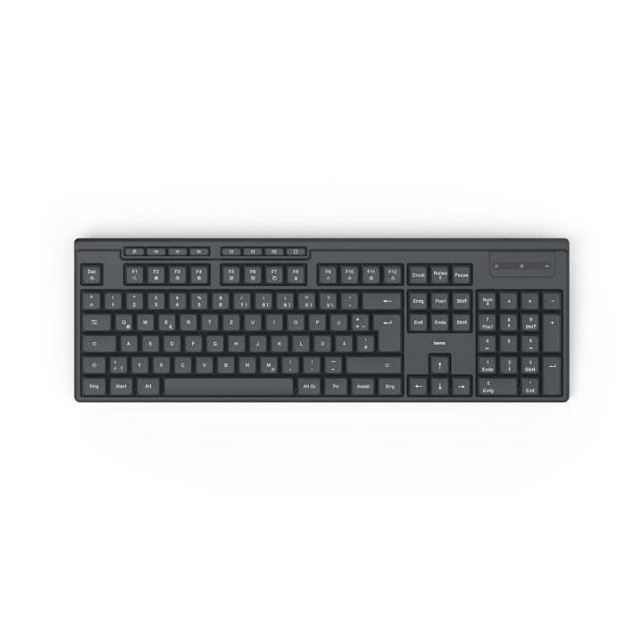 Hama Keyboard WK-200 Wireless Black in the group COMPUTERS & PERIPHERALS / Mice & Keyboards / Keyboards at TP E-commerce Nordic AB (D34839)