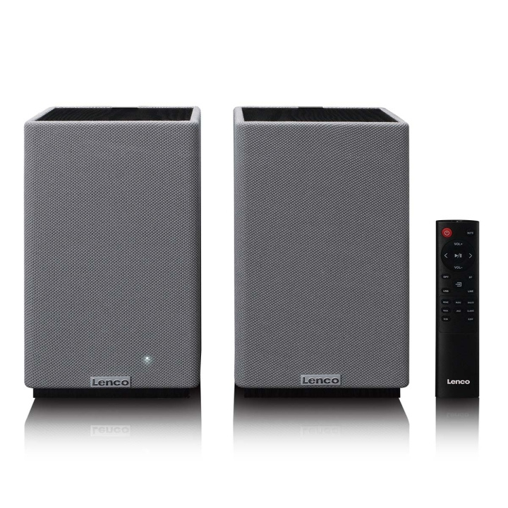 Lenco Pair of Stereo Bluetooth HiFi speakers in the group HOME ELECTRONICS / Audio & Picture / Speakers & accessories at TP E-commerce Nordic AB (D34866)