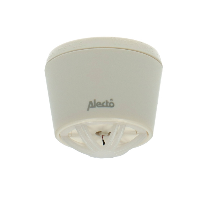 Alecto Heat detector 10 year White in the group HOME, HOUSEHOLD & GARDEN / Alarm & Security / Fire, smoke, gas / Smoke alarms at TP E-commerce Nordic AB (D34870)
