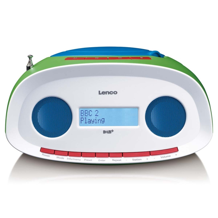 Lenco Portable DAB+/FM Radio with CD and USB player in the group HOME ELECTRONICS / Audio & Picture / Home cinema, Hifi & Portable / Radio & Alarm clocks / Radio at TP E-commerce Nordic AB (D34897)