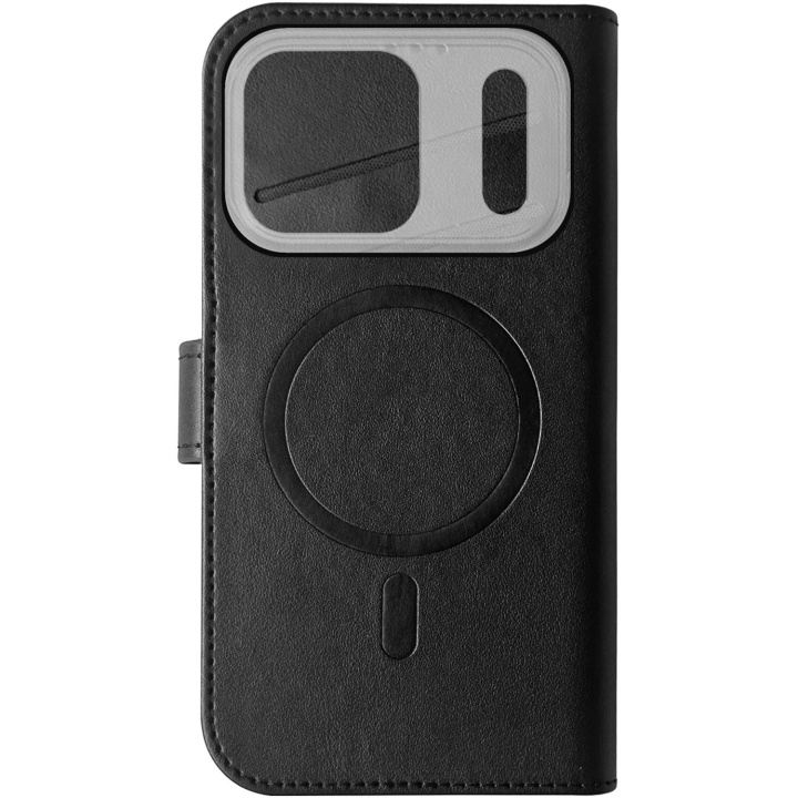 Celly Wallet Case MagSafe-kompatibel iPhone 17 Pro Max Svart in the group SMARTPHONE & TABLETS / Phone cases / Apple / iPhone 17 at TP E-commerce Nordic AB (D35014)