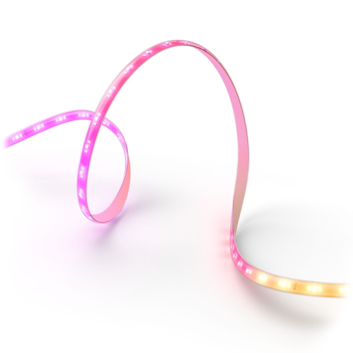 Philips Hue Flux Lightstrip White and Color gradient 4m in the group HOME, HOUSEHOLD & GARDEN / Smart home / Smart Lights at TP E-commerce Nordic AB (D35027)