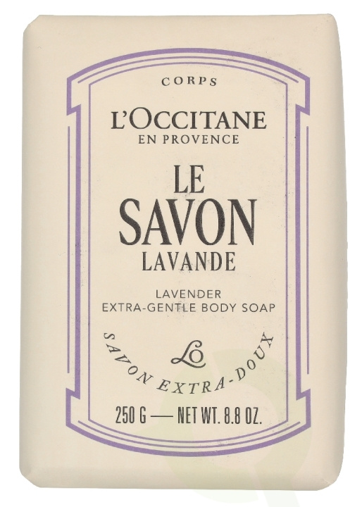 L\'Occitane Extra-Gentle Body Soap With Shea Butter 250 g Lavender in the group BEAUTY & HEALTH / Skin care / Body health / Body lotion at TP E-commerce Nordic AB (D35232)