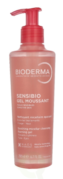 Bioderma Sensibio Gel Moussant 200 ml in the group BEAUTY & HEALTH / Skin care / Face / Day cream at TP E-commerce Nordic AB (D35297)
