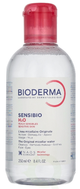 Bioderma Sensibio H2O Micellar Water 250 ml in the group BEAUTY & HEALTH / Skin care / Face / Face Water & Facemist at TP E-commerce Nordic AB (D35308)