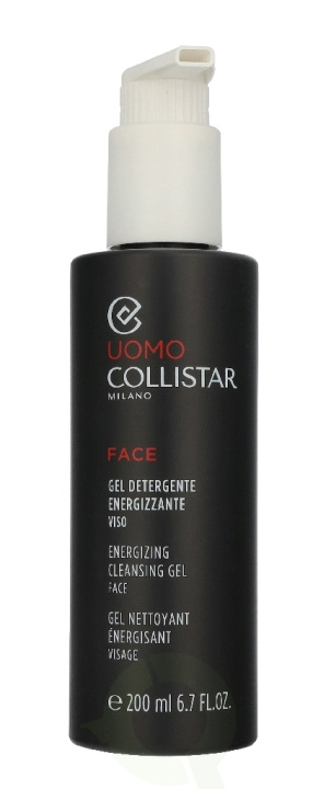 Collistar Uomo Face Energizing Cleansing Gel 200 ml in the group BEAUTY & HEALTH / Skin care / Face / Cleaning at TP E-commerce Nordic AB (D35318)