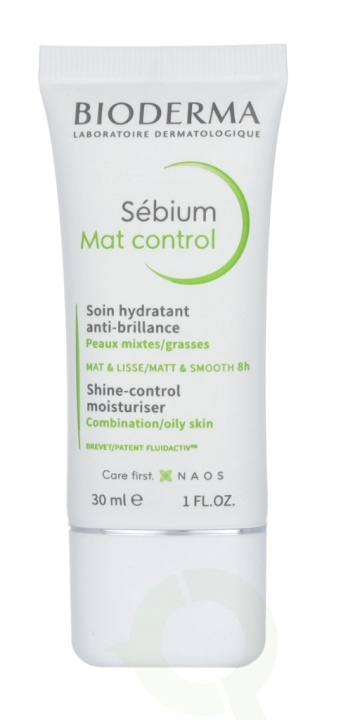 Bioderma Sebium Mat Control 30 ml For Combination/Oily Skin in the group BEAUTY & HEALTH / Skin care / Face / Day cream at TP E-commerce Nordic AB (D35334)