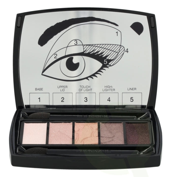Lancome Hypnose 5 Eyeshadows Palette 4 g #09 Fraicheur Rosee in the group BEAUTY & HEALTH / Makeup / Eyes & Eyebrows / Eye shadows at TP E-commerce Nordic AB (D35344)