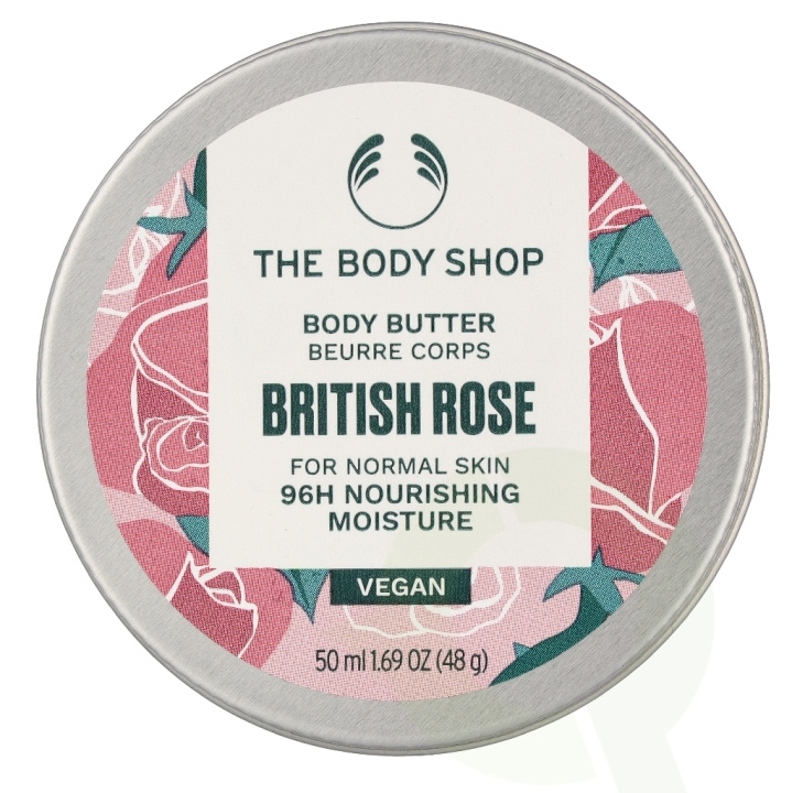 The Body Shop British Rose Body Butter 50 ml in the group BEAUTY & HEALTH / Skin care / Body health / Body lotion at TP E-commerce Nordic AB (D35447)