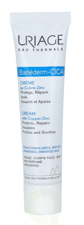 Uriage Bariederm Repairing Cica-Cream With Copper-Zinc 40 ml in the group BEAUTY & HEALTH / Skin care / Face / Day cream at TP E-commerce Nordic AB (D35571)