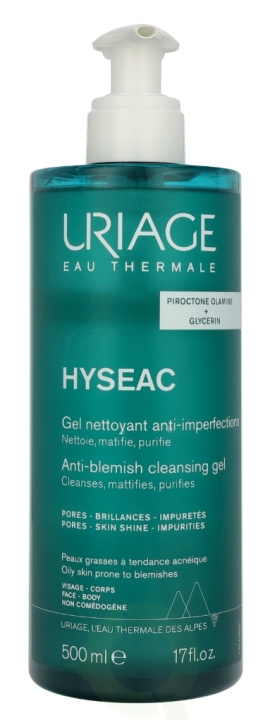 Uriage Hyseac Cleansing Gel 500 ml in the group BEAUTY & HEALTH / Skin care / Face / Cleaning at TP E-commerce Nordic AB (D35584)