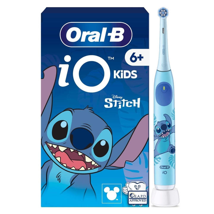 Oral B Eltandborste iO2 Kids 6+ Stitch in the group BEAUTY & HEALTH / Oral care / Electric toothbrushes at TP E-commerce Nordic AB (D35625)