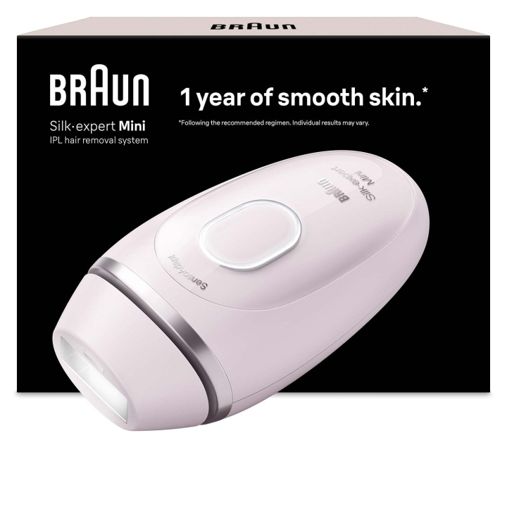 Braun IPL Silk·expert Mini, Hemma PL1100 PINK in the group BEAUTY & HEALTH / Hair & Styling / Hair removal / IPL & Laser at TP E-commerce Nordic AB (D35640)
