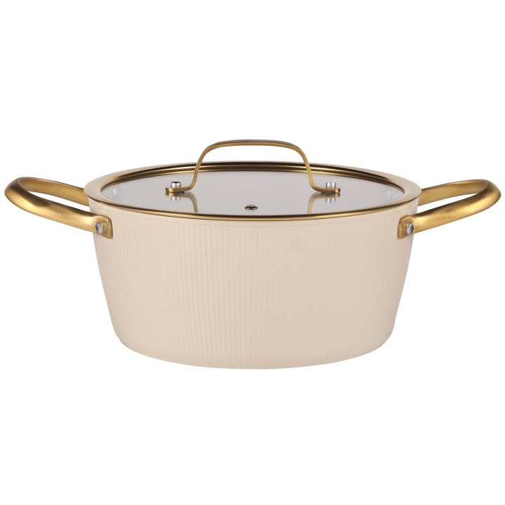 Maku Gryta Maku beige 24 cm 4,4 L in the group HOME, HOUSEHOLD & GARDEN / Kitchen utensils / Pots & Pans at TP E-commerce Nordic AB (D35658)