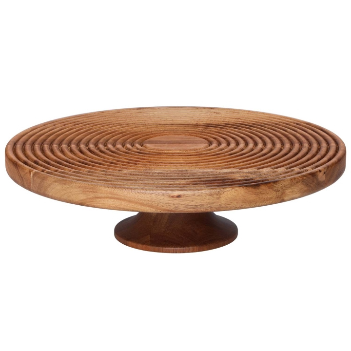 Maku Uppläggningsfat akacia 30 cm in the group HOME, HOUSEHOLD & GARDEN / Kitchen utensils / Other kitchen tools at TP E-commerce Nordic AB (D35662)