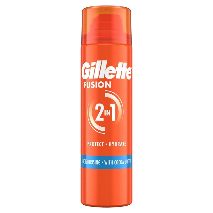 Gillette Rakgel Fusion Ultra Moist, Återfuktande för män med Kakaosmör, 200ml in the group BEAUTY & HEALTH / Hair & Styling / Shaving & Trimming at TP E-commerce Nordic AB (D35777)