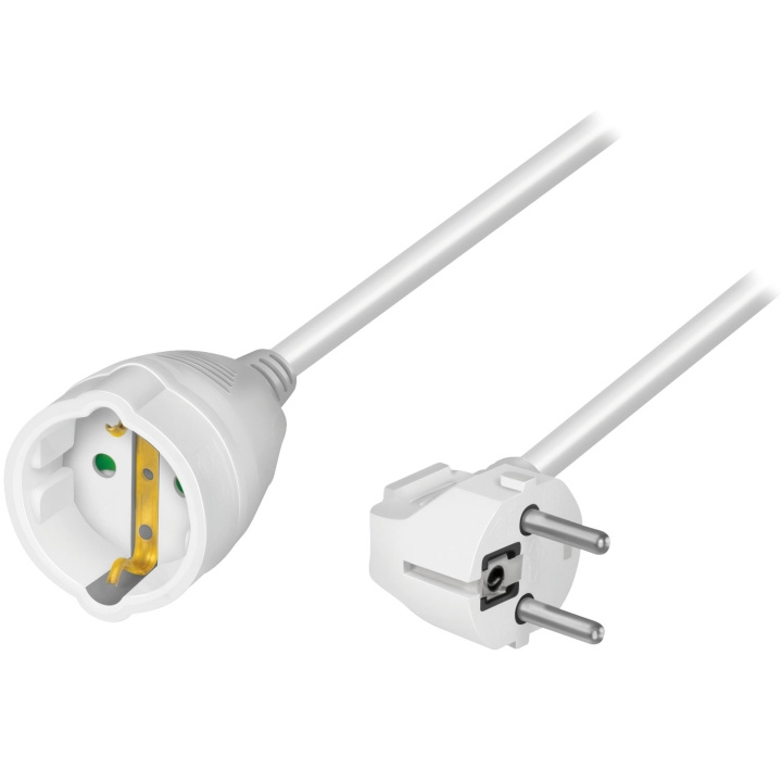 LogiLink Förlängningskabel Jordad Inomhus Vit 10m in the group HOME, HOUSEHOLD & GARDEN / Electricity & Lighting / Power strips at TP E-commerce Nordic AB (D35825)