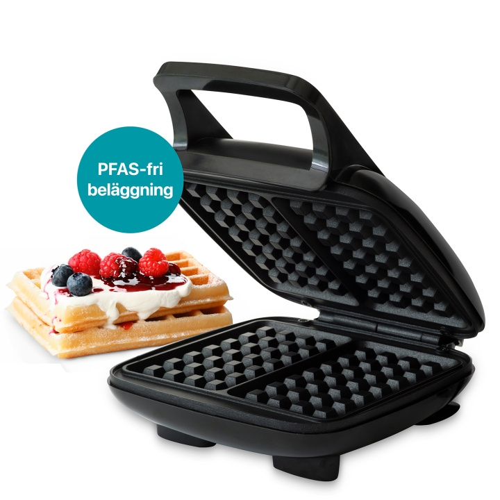 Champion Belgiskt Våffeljärn Health Dubbelt 1000W BW400 Svart in the group HOME, HOUSEHOLD & GARDEN / Household appliances / Waffle irons at TP E-commerce Nordic AB (D35838)
