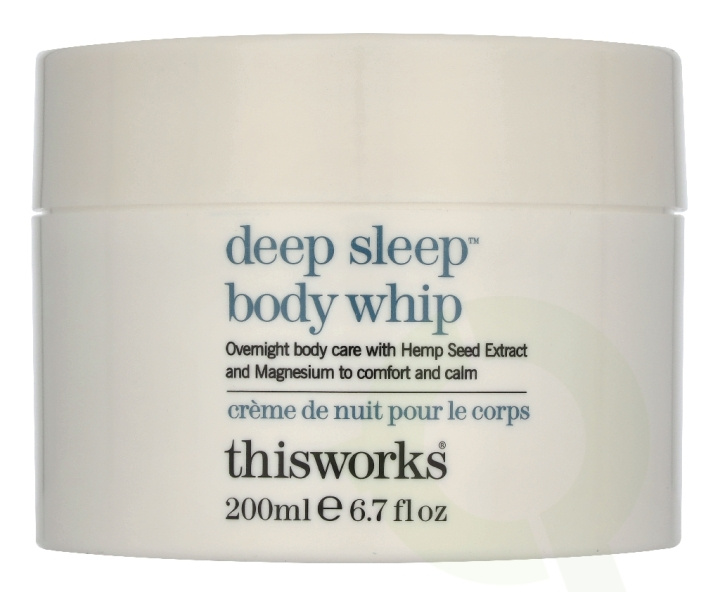This Works Deep Sleep Body Whip 200 ml in the group BEAUTY & HEALTH / Skin care / Face / Night cream at TP E-commerce Nordic AB (D35962)
