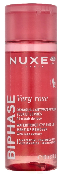 Nuxe Very Very Rose Bi-Phase Makeup Remover 100 ml in the group BEAUTY & HEALTH / Makeup / Makeup removal at TP E-commerce Nordic AB (D35993)