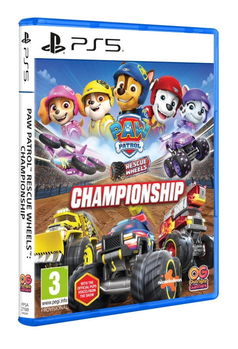 PAW Patrol Rescue Wheels: Championship (PS5) in the group HOME ELECTRONICS / Game consoles & Accessories / Sony PlayStation 5 / Games at TP E-commerce Nordic AB (D36045)
