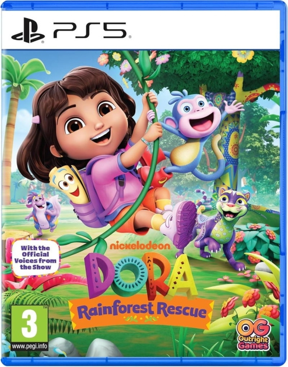 Dora: Rainforest Rescue (PS5) in the group HOME ELECTRONICS / Game consoles & Accessories / Sony PlayStation 5 / Games at TP E-commerce Nordic AB (D36129)