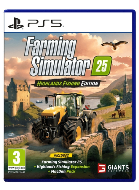 Farming Simulator 25: Highlands Fishing Edition (PS5) in the group HOME ELECTRONICS / Game consoles & Accessories / Sony PlayStation 5 / Games at TP E-commerce Nordic AB (D36186)