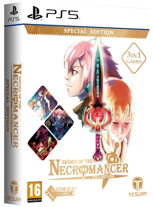 Sword of the Necromancer Collection (Special Edition) (PS5) in the group HOME ELECTRONICS / Game consoles & Accessories / Sony PlayStation 5 / Games at TP E-commerce Nordic AB (D36213)