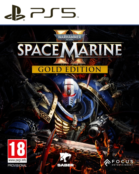 Warhammer 40,000: Space Marine 2 (Gold Edition) (PS5) in the group HOME ELECTRONICS / Game consoles & Accessories / Sony PlayStation 5 / Games at TP E-commerce Nordic AB (D36227)