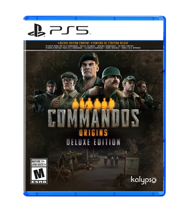 Commandos Origins Deluxe Edition (Import) (PS5) in the group HOME ELECTRONICS / Game consoles & Accessories / Sony PlayStation 5 / Games at TP E-commerce Nordic AB (D36263)