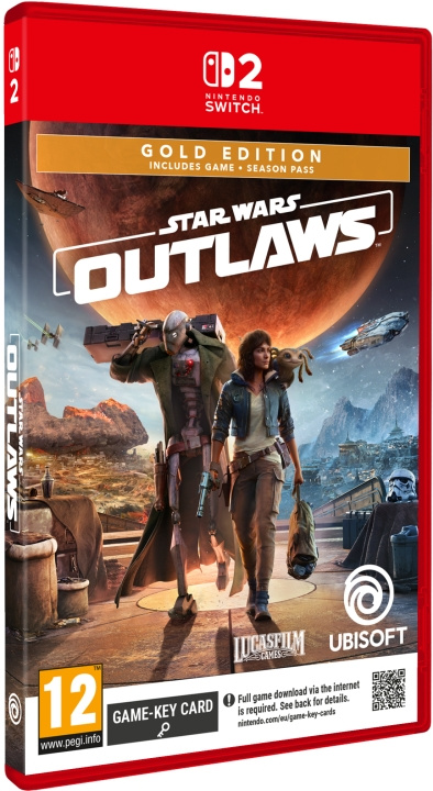 Ubisoft Star Wars Outlaws (Gold Edition) in the group HOME ELECTRONICS / Game consoles & Accessories / Nintendo Switch 2 / Games at TP E-commerce Nordic AB (D36367)