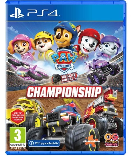 Bandai Namco PAW Patrol Rescue Wheels: Championship in the group HOME ELECTRONICS / Game consoles & Accessories / Sony PlayStation 4 / Games at TP E-commerce Nordic AB (D36376)