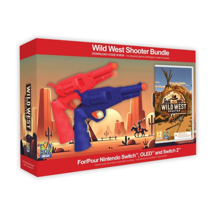 iMP TECH Wild West Shooter Game -Twin Wild West Shooter Revolvers Bundle (CIB) in the group HOME ELECTRONICS / Game consoles & Accessories / Nintendo Switch 2 / Games at TP E-commerce Nordic AB (D36392)