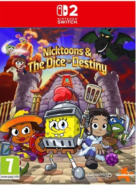 Game Mill Nicktoons And The Dice of Destiny in the group HOME ELECTRONICS / Game consoles & Accessories / Nintendo Switch 2 / Games at TP E-commerce Nordic AB (D36396)