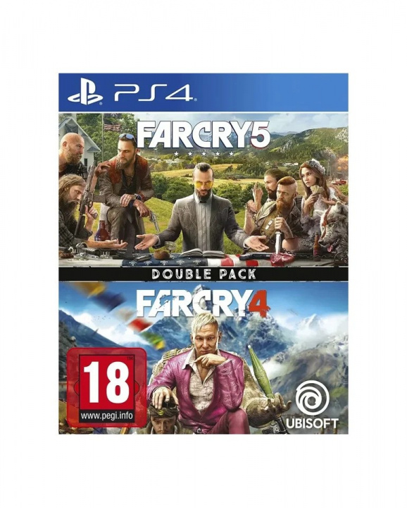 Ubisoft Far Cry 4 + 5 Compilation (DE/Multi in Game) in the group HOME ELECTRONICS / Game consoles & Accessories / Sony PlayStation 4 / Games at TP E-commerce Nordic AB (D36397)