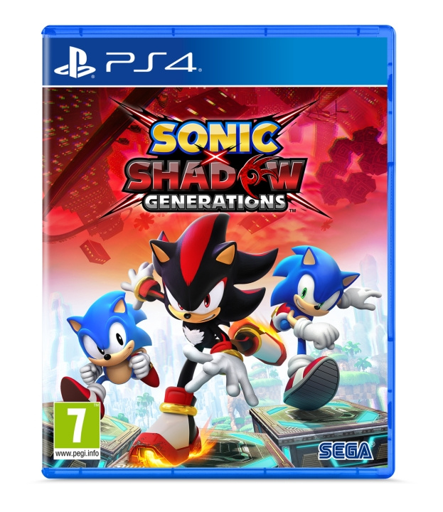 Sega Sonic X Shadow Generations in the group HOME ELECTRONICS / Game consoles & Accessories / Sony PlayStation 4 / Games at TP E-commerce Nordic AB (D36415)