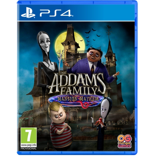 Outright Games The Addams Family: Mansion Mayhem in the group HOME ELECTRONICS / Game consoles & Accessories / Sony PlayStation 4 / Games at TP E-commerce Nordic AB (D36433)