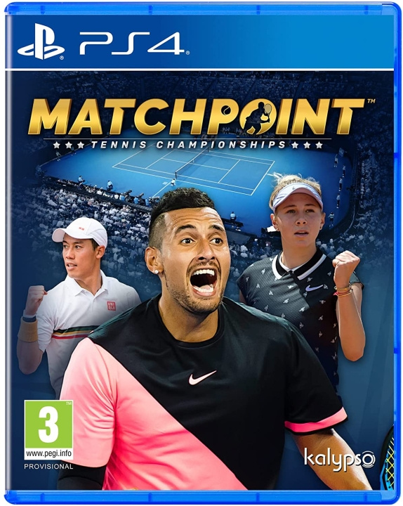Kalypso Matchpoint: Tennis Championships - Legends Edition in the group HOME ELECTRONICS / Game consoles & Accessories / Sony PlayStation 4 / Games at TP E-commerce Nordic AB (D36481)